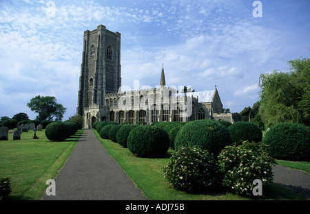 Lavenham Church of St. Peter und St. Paul Suffolk England UK Stockfoto