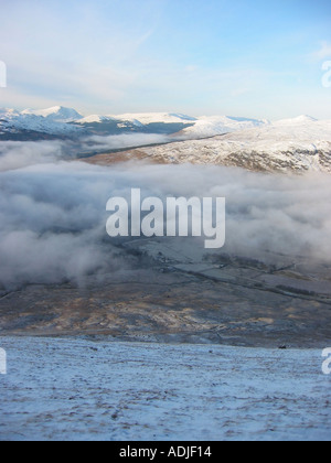 Blick vom Ben mehr Crianlarich Schottland Stockfoto