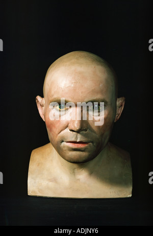 Homo Sapiens, Cro-Magnon-Mensch-Kopf Stockfoto