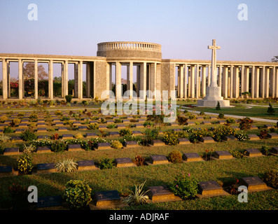 Myanmar Htaukkyan Commonwealth War Cemetery Stockfoto