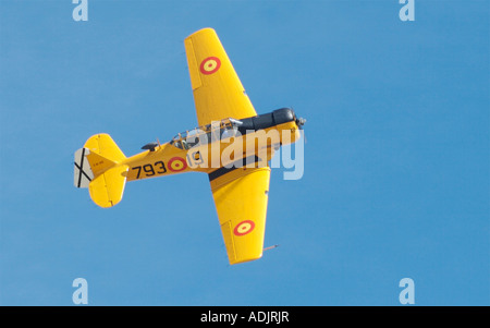 North American T 6 Texan USA 1938 während eines FIO-Flug-Ausstellung Stockfoto