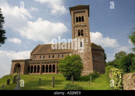 St. Catherines Kapelle in Hoarwithy wurde im Jahre 1840 erbaut aber völlig umgebaut im italienischen Stil in 1870 Herefordshire UK Stockfoto