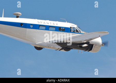 Beechcraft 18 C 45 H USA 1937 während eines FIO-Flug-Ausstellung Stockfoto