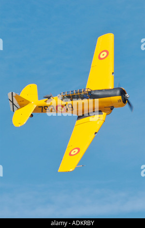 North American T 6 Texan USA 1938 während eines FIO-Flug-Ausstellung Stockfoto