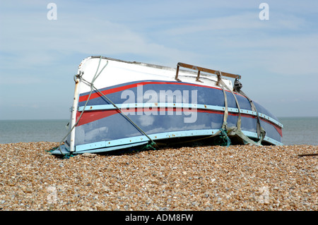 Littlestone Strand, Boot, Kent, England Stockfoto