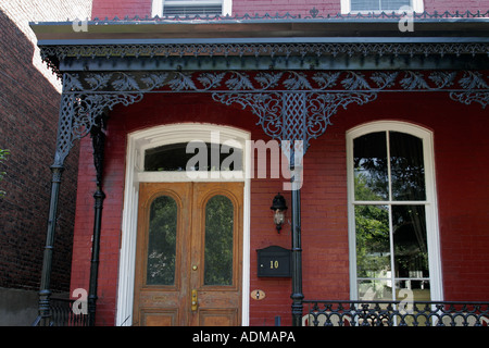 Richmond Virginia, Jackson ward, East Clay Street, afrikanische Gemeinschaft, Architektur, Architektur, Schmiedeeisen, Besucher reisen Reise touristischer Touri Stockfoto