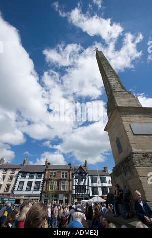 Ripon Markt Ort North Yorkshire England UK Stockfoto