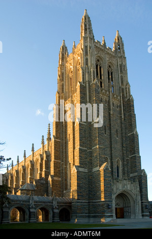 Duke-Kapelle, Duke University in Durham, North Carolina Stockfoto