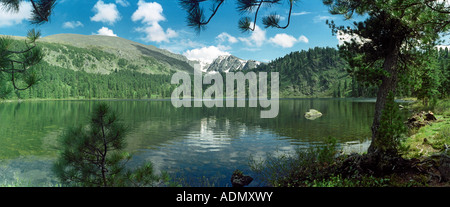 Karakol-See. Die Iolgo reichen. Altai. Sibirien. Russland Stockfoto