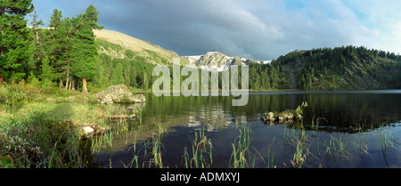 Karakol-See. Die Iolgo reichen. Altai. Sibirien. Russland Stockfoto