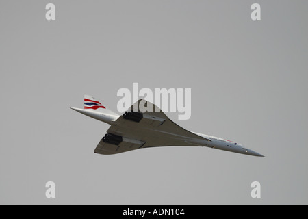 Concorde G Bah letzten Flug nach Filton Bristol UK 26. November 2003. Stockfoto