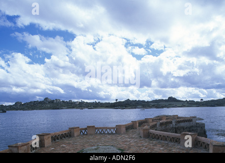 Malpartida de Cáceres, Museum Wolf Vostell, Museum in der Landschaft Stockfoto