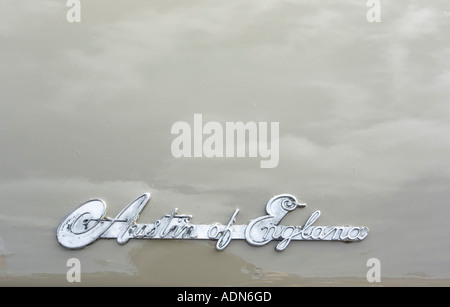 Austin A70 Hereford-logo Stockfoto