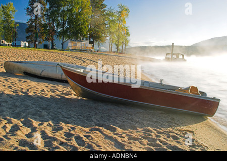 Die Nordbucht indische Reserve hat ein unberührtes Gebiet der Shuswap Lake in der Nähe von Tappen British Columbia in Kanada Stockfoto