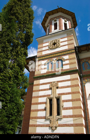 Sinaia, Siebenbürgen, Rumänien. Sinaia Kloster Orthdox Kirche (schwarze Stute - 1846) Stockfoto