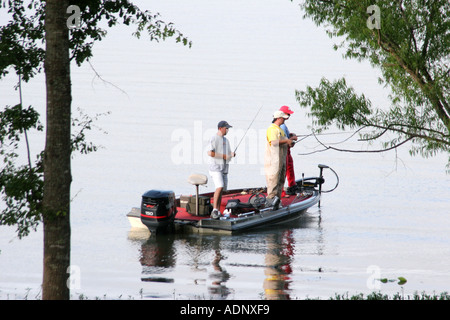 Alabama Lake Eufaula, Lakepoint Resort State Park, Chattahoochee River Water Eufaula National Wildlife Refuge, Angeln, Besucher reisen unterwegs Stockfoto