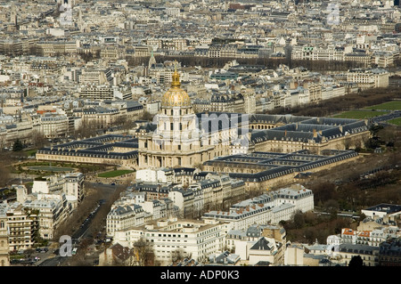 Invaliden Kirche, Hotel des Invalides in Paris Stockfoto