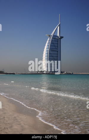 Burj Al Arab Jumeirah Beach Dubai Vereinigte Arabische Emirate VAE Stockfoto