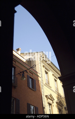 Typische Architektur, Bologna, Emilia-Romagna, Italien Stockfoto