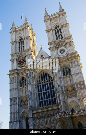 Westminster Abbey Collegiate Church St. Peter London Vereinigtes Königreich Stockfoto