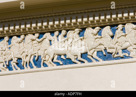 Einfrieren von Carlton House Terrace London Großbritannien Stockfoto