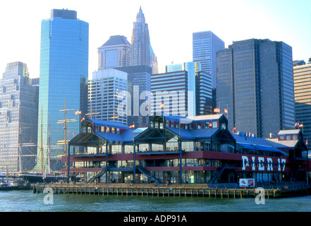 South Street Seaport am Pier 17 New York City N Y U S A Stockfoto