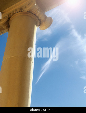 GB - GLOUCESTERSHIRE: Detail der Pittville Pump Room in Cheltenham Spa Stockfoto