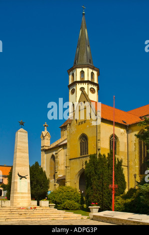 Kirche von St. James in zentralen Levoca in der östlichen Slowakei EU Stockfoto