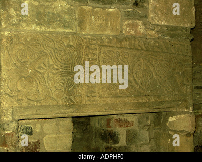 Ruinen von Valle Crucis Abbey Stockfoto