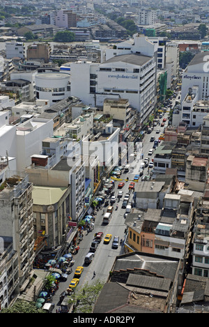 Blick vom Grand China Princess Hotel in Bangkok, Thailand, Bangkok Stockfoto