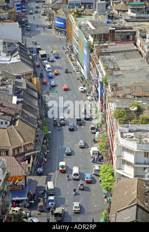 Blick vom Grand China Princess Hotel in Bangkok, Thailand, Bangkok Stockfoto