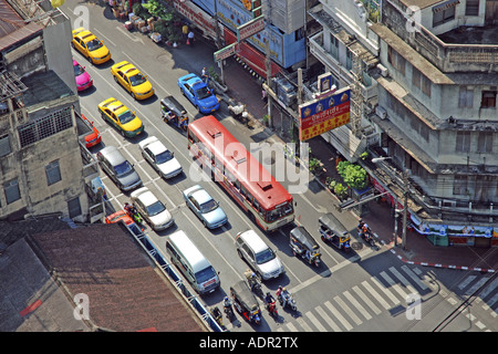 Blick vom Grand China Princess Hotel in Bangkok, Thailand, Bangkok Stockfoto