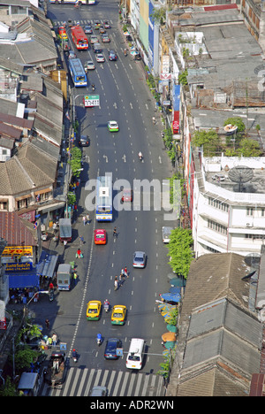 Blick vom Grand China Princess Hotel in Bangkok, Thailand, Bangkok Stockfoto