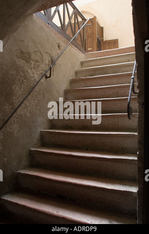 Die Krypta die, Eglise St. Philibert Abbey church Tournus Frankreich Stockfoto