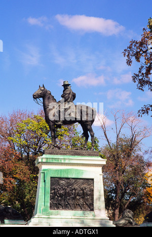 USA-Washington DC-Statue von General Ulysses S Grant auf einem Pferd der National Mall Stockfoto