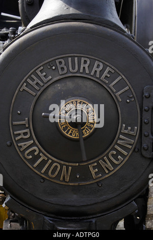 Zugmaschine Kessel vorne Stockfoto