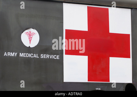 Vereinigte Staaten Armee Sanitätsdienst Zeichen Stockfoto