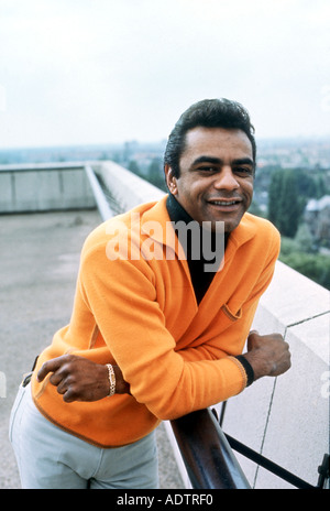 JOHNNY MATHIS U.S. Sänger Stockfoto