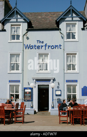 Das Waterfront Hotel in das Meer Dorf Portpatrick Wigtownshire Dumfries und Galloway South West Schottland Stockfoto