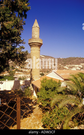 Kalavasos, Essabteilung vom Kupferbergbau bis 1972, seit 1974 die Moschee verlassen, Provinz Larnaka, Südzypern Stockfoto