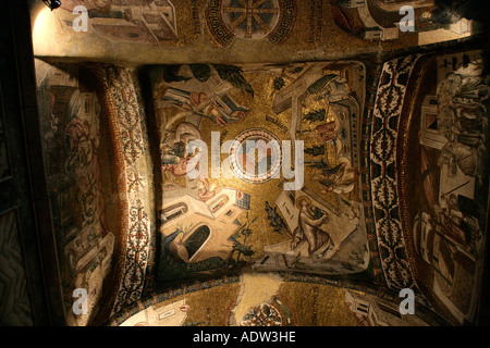 ZYKLUS DER JUNGFRAU MARIA IM KARIYE MUSEUM, ISTANBUL, TÜRKEI Stockfoto