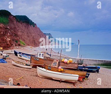 GB DEVON SIDMOUTH Stockfoto