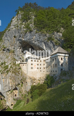 Slowenien Burg Predjama Stockfoto