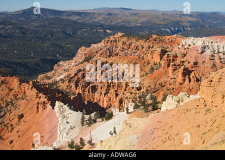 Utah Cedar Breaks National Monument-Ansicht des Amphitheaters von Norden gesehen Stockfoto