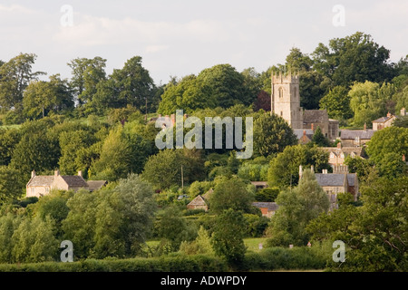 St-glauben mit allen Heiligen Kirche in Coleshill Vale of White Horse Oxfordshire Großbritannien Stockfoto