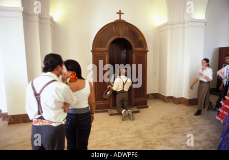 El Rocio zu Pfingsten Stockfoto