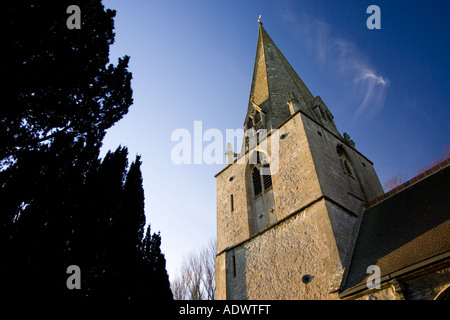 St. Peter und St. Paul Kirche Broadwell Cotswolds Oxfordshire Großbritannien Stockfoto