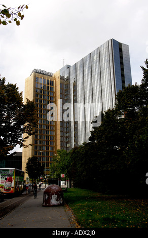 Berlin-Kreuzberg das Gebäude des Axel-Springer-Verlag Stockfoto