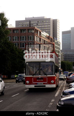 Berlin-Tourist-Stadtrundfahrt Stockfoto