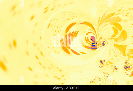 gelbe abstrakt Stockfoto